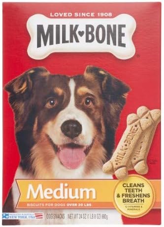 Milk-Bone Mini’s Original Biscuits, Mini Dog Treats, 6 Boxes