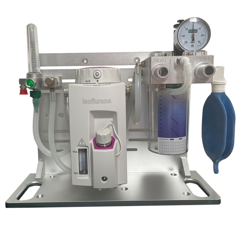SV-1300 Moveable Veterinary Anesthesia Machine for Vet Clinics, CT and MRI Room Compatible