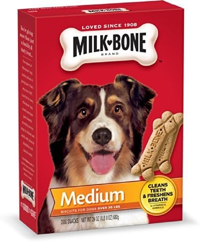Milk-Bone Mini’s Original Biscuits, Mini Dog Treats, 6 Boxes