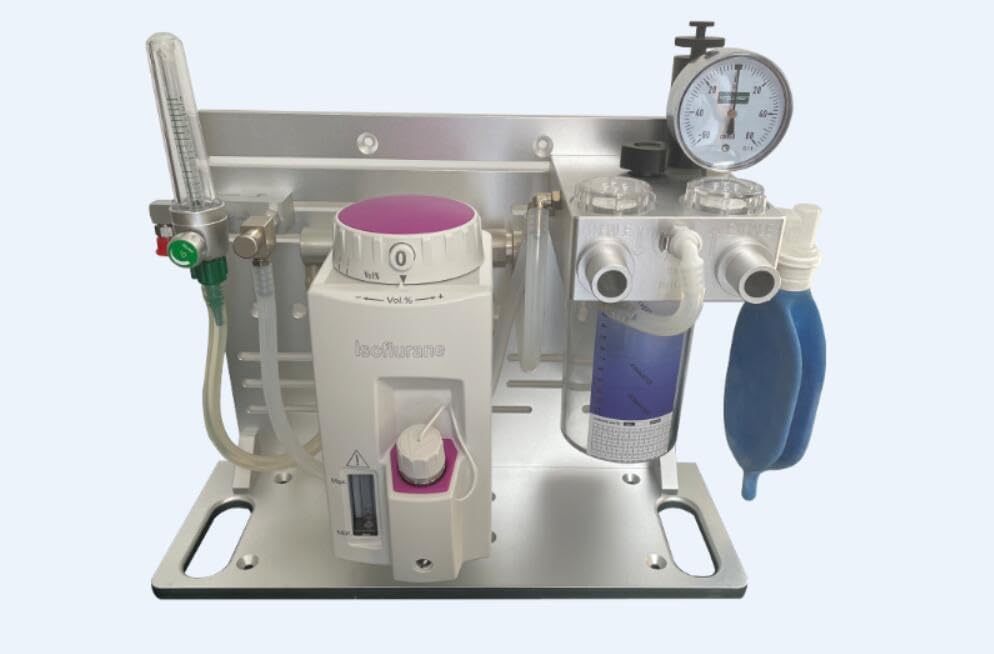 SV-1300 Moveable Veterinary Anesthesia Machine for Vet Clinics, CT and MRI Room Compatible