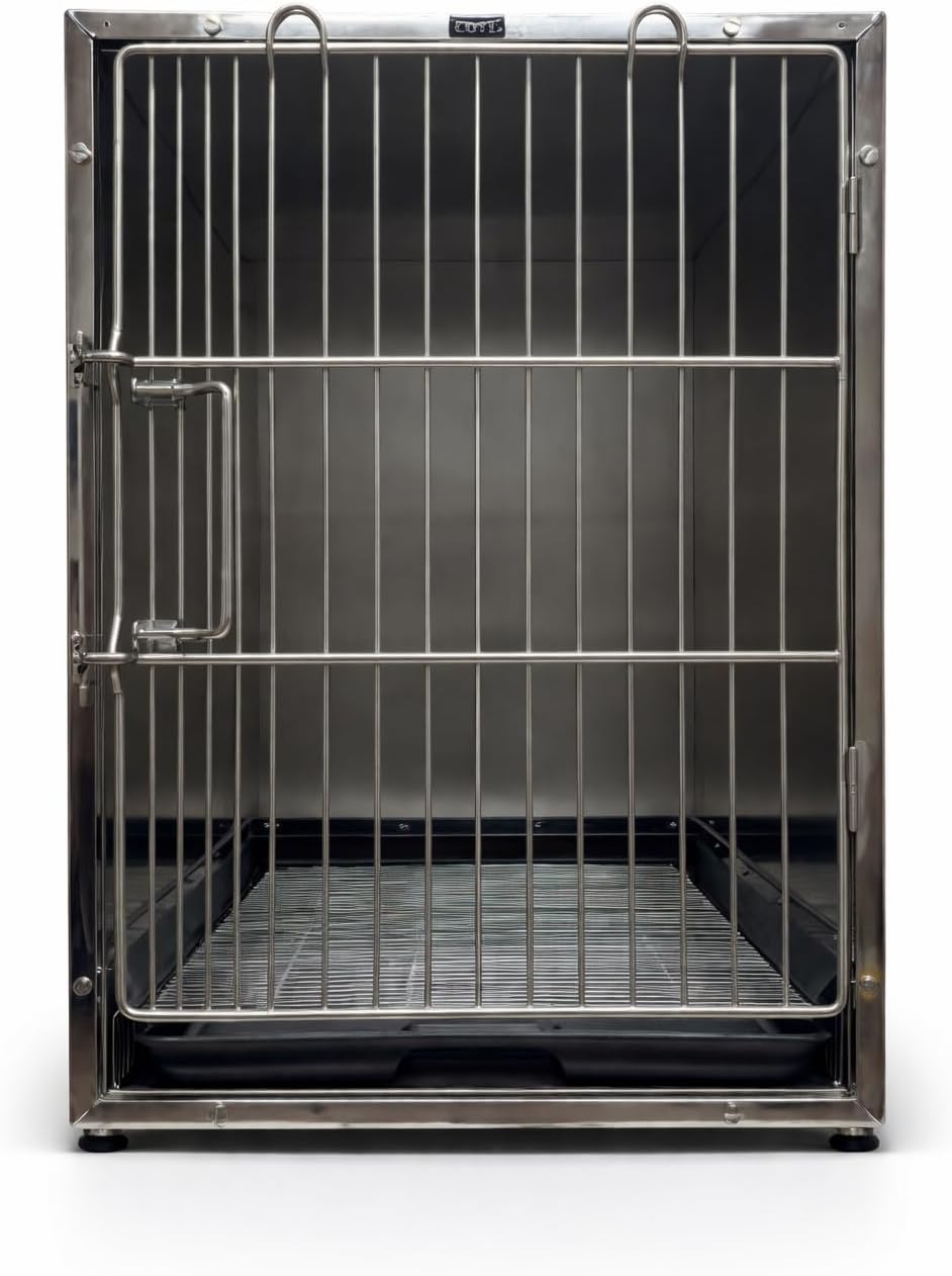 Stainless Steel Modular Cage Bank Kit Family (Stainless Steel 3 or 4 Unit Cage Bank Kit)