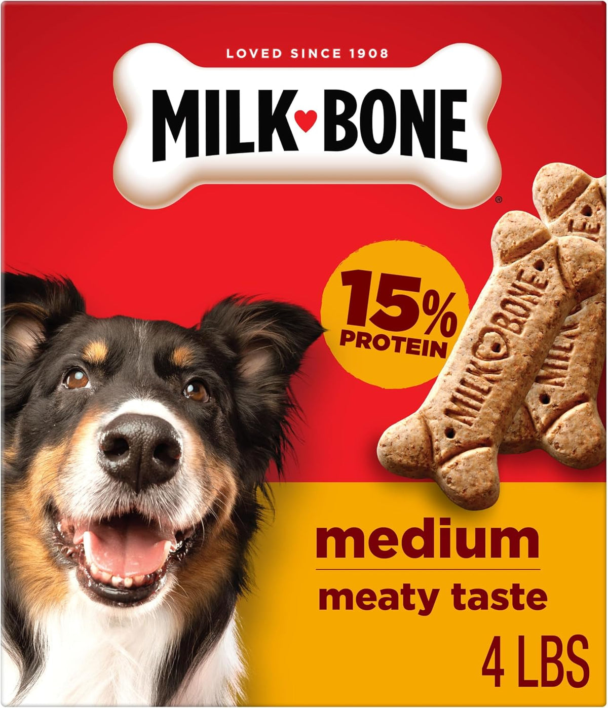 Milk-Bone Mini’s Original Biscuits, Mini Dog Treats, 6 Boxes