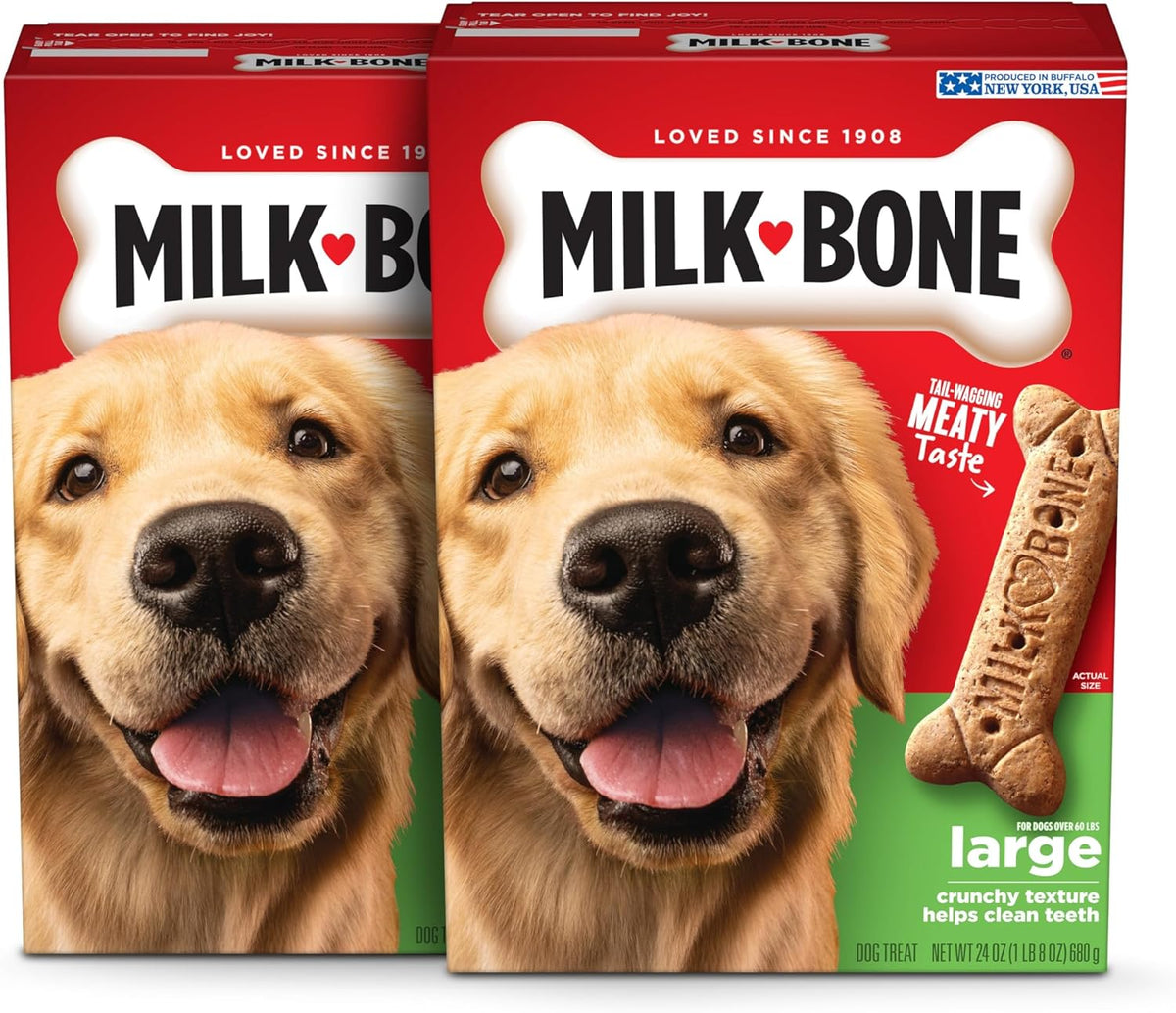 Milk-Bone Mini’s Original Biscuits, Mini Dog Treats, 6 Boxes