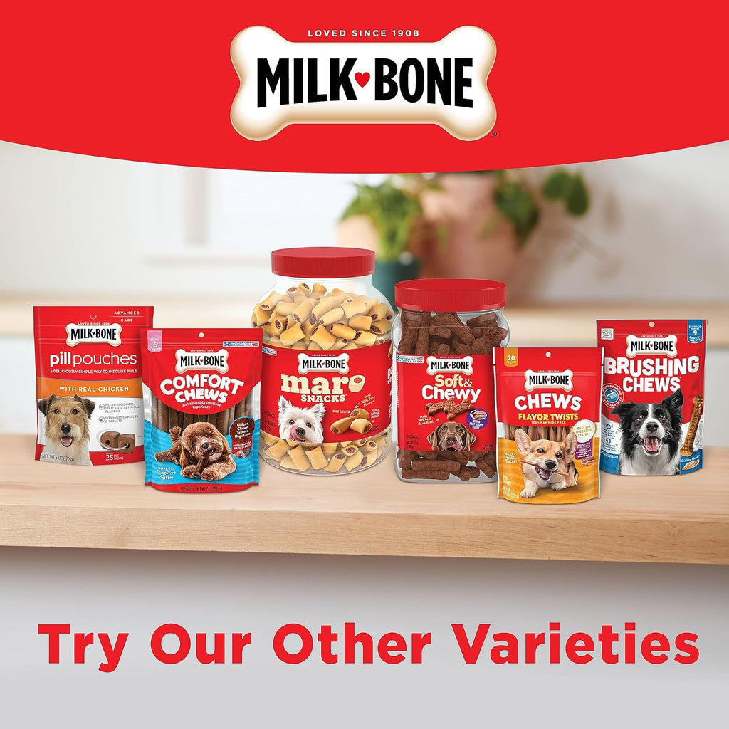 Milk-Bone Mini’s Original Biscuits, Mini Dog Treats, 6 Boxes
