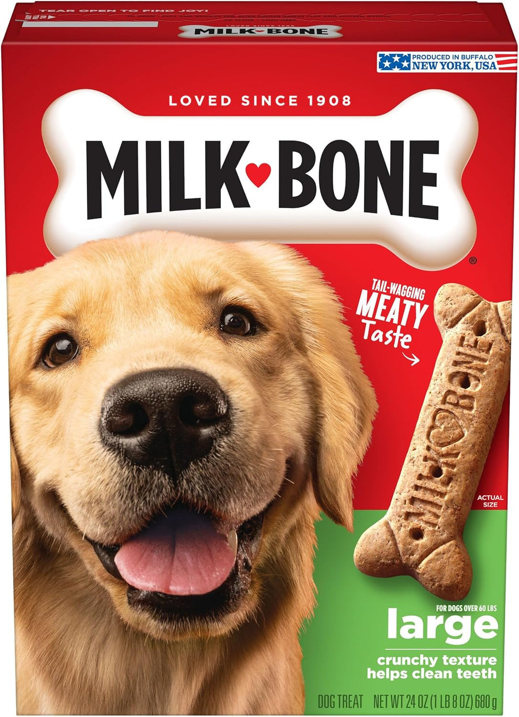 Milk-Bone Mini’s Original Biscuits, Mini Dog Treats, 6 Boxes