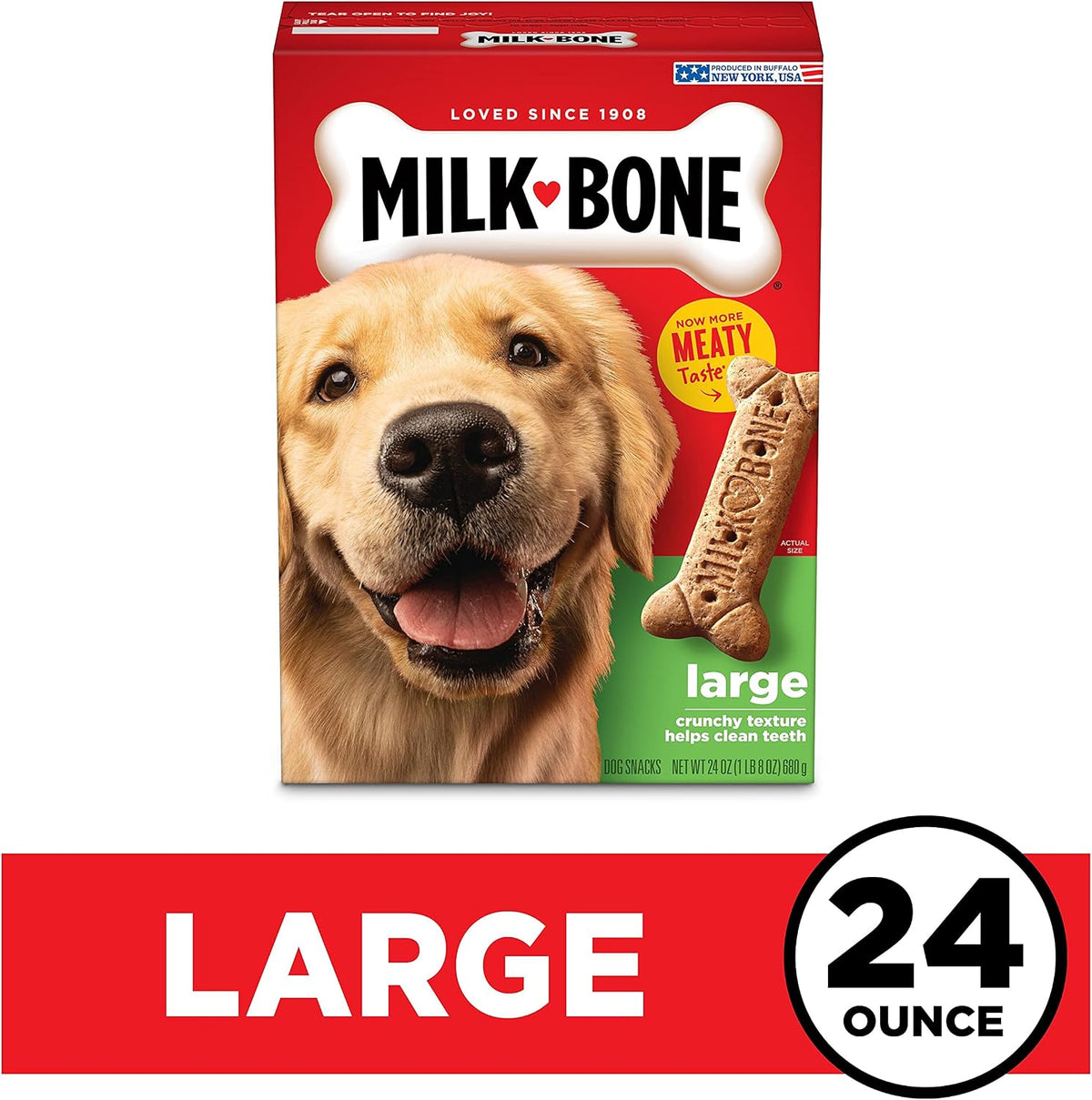 Milk-Bone Mini’s Original Biscuits, Mini Dog Treats, 6 Boxes