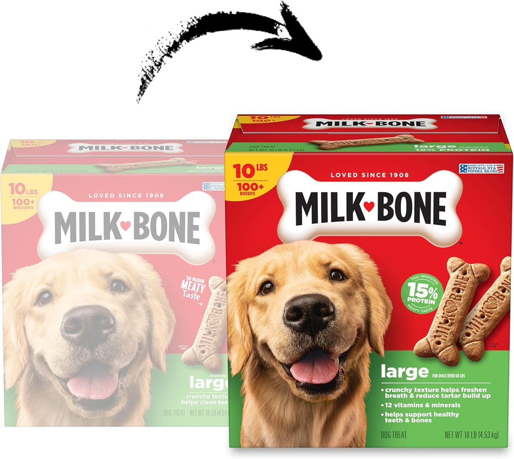 Milk-Bone Mini’s Original Biscuits, Mini Dog Treats, 6 Boxes