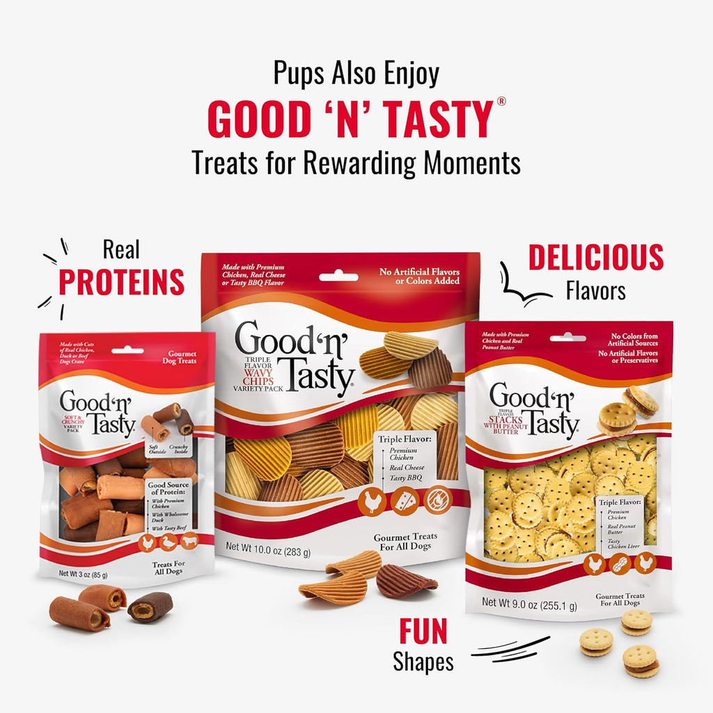 Good 'n' Fun Kabobs Long-Lasting Dog Treat Made With Real Protein, 48 oz