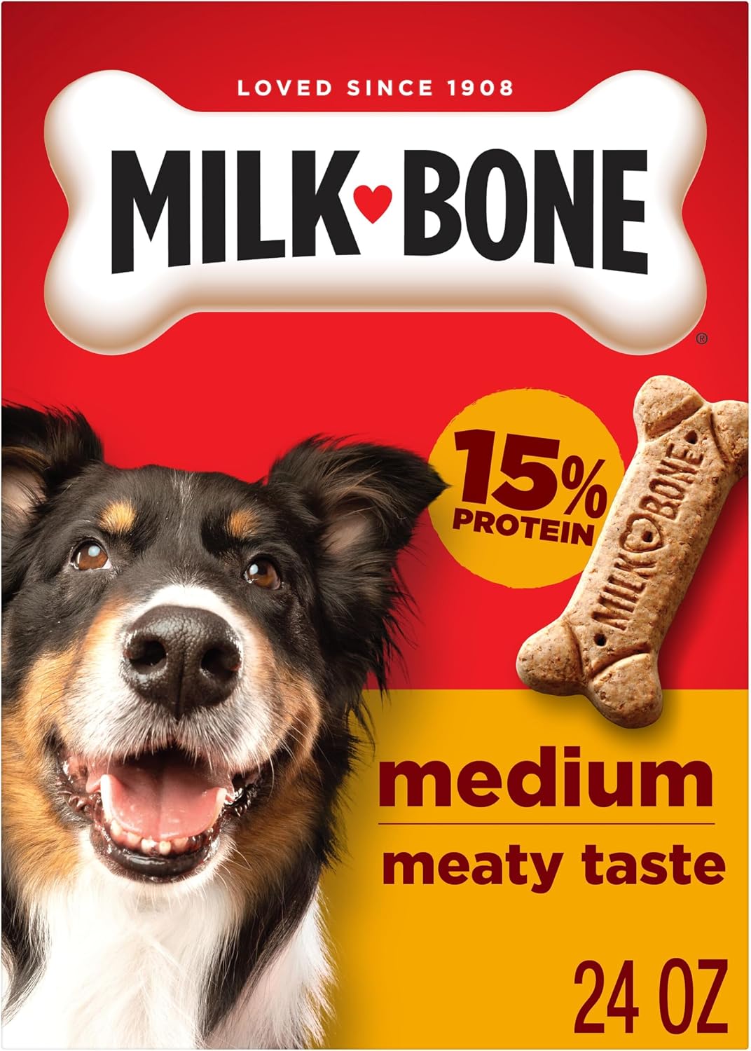 Milk-Bone Mini’s Original Biscuits, Mini Dog Treats, 6 Boxes