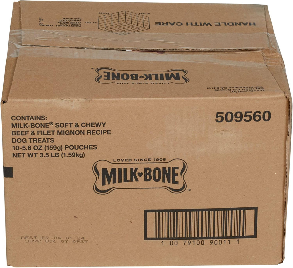 Milk-Bone Soft & Chewy Mini's Dog Training Treats, 18 oz Canister