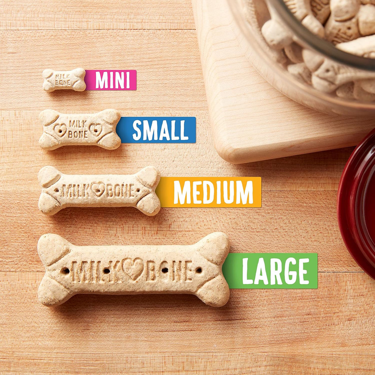 Milk-Bone Mini’s Original Biscuits, Mini Dog Treats, 6 Boxes
