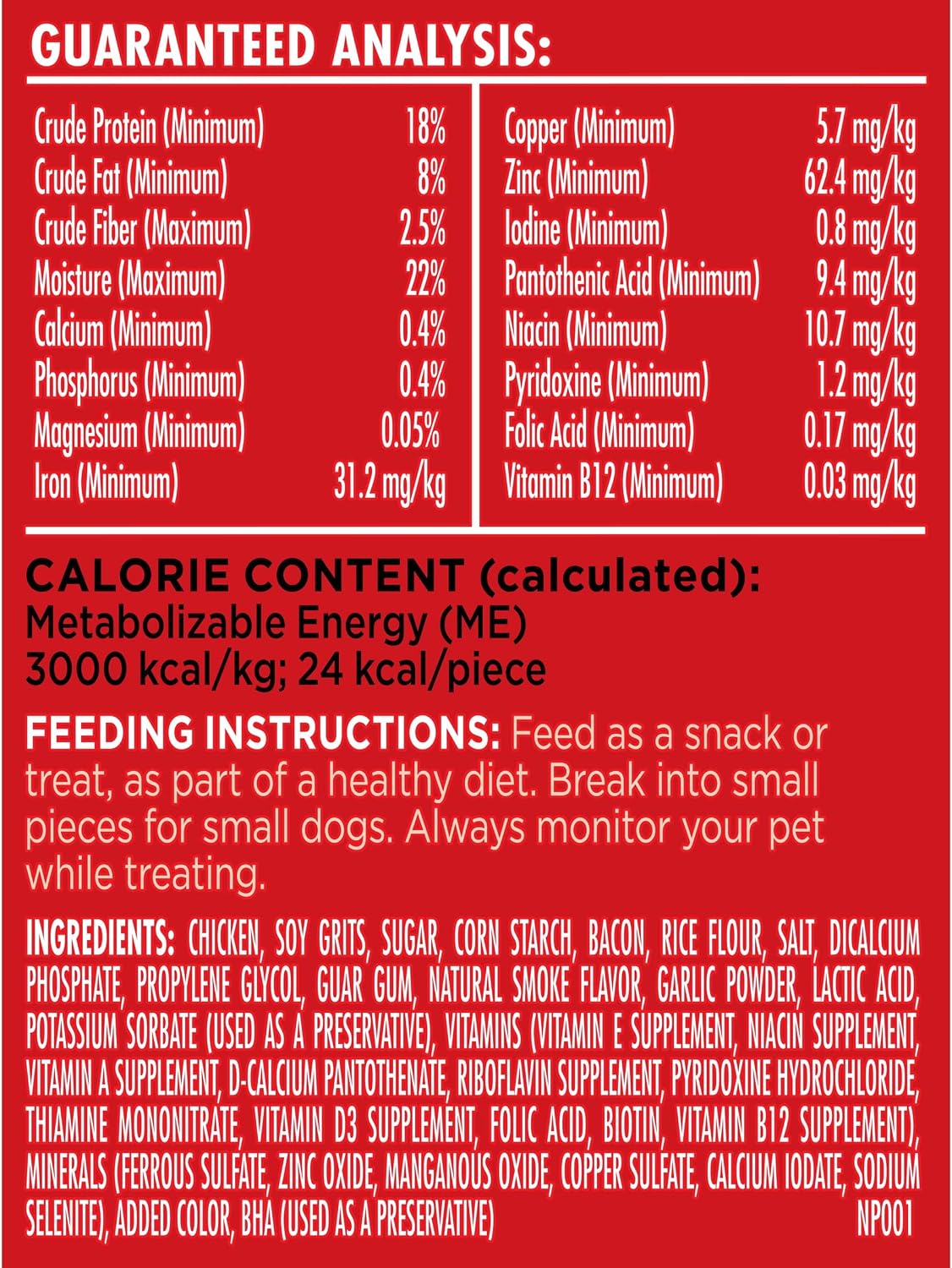 Milk-Bone Soft & Chewy Mini's Dog Training Treats, 18 oz Canister