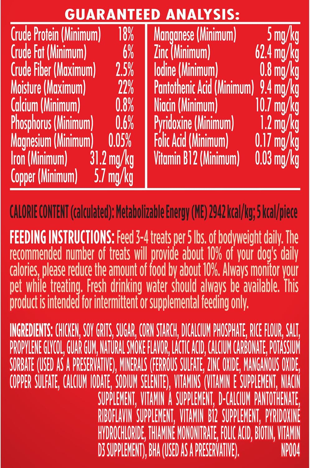Milk-Bone Soft & Chewy Mini's Dog Training Treats, 18 oz Canister